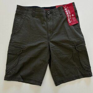 Union Bay NWT 32 Men'sCargo shorts Gray brown green